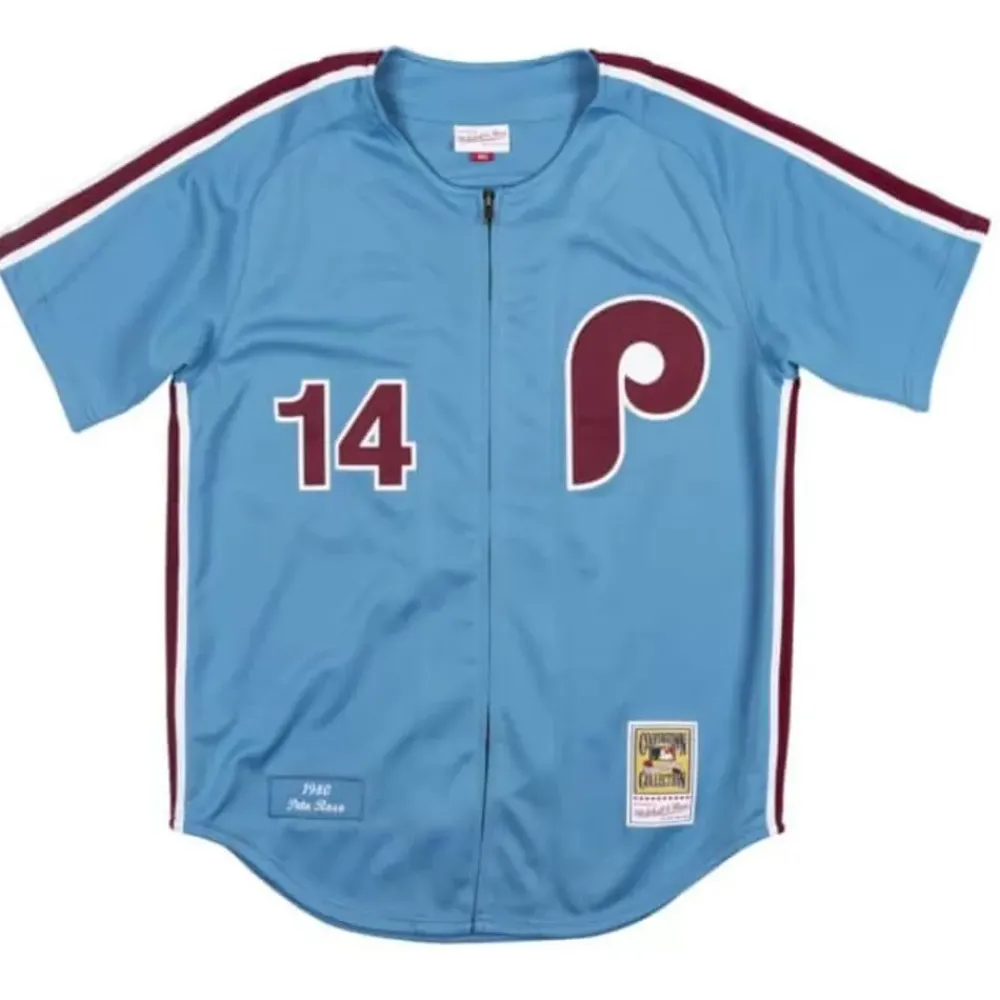 Jerseys Mitchell & Ness -Authentic Jersey Philadelphia Phillies 1980 Pete Rose