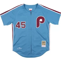 Jerseys Mitchell & Ness -Authentic Jersey Philadelphia Phillies Road 1980 Tug Mcgraw