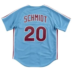 Jerseys Mitchell & Ness -Authentic Jersey Philadelphia Phillies Road 1980 Mike Schmidt