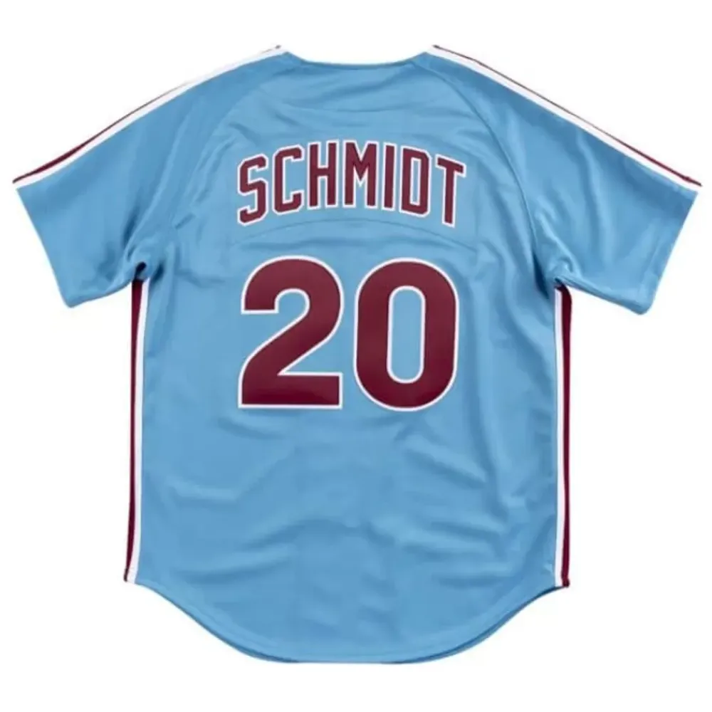 Jerseys Mitchell & Ness -Authentic Jersey Philadelphia Phillies Road 1980 Mike Schmidt