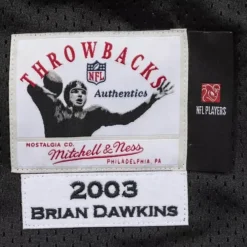 Jerseys Mitchell & Ness -Authentic Jersey Philadelphia Eagles Alternate 2003 Brian Dawkins