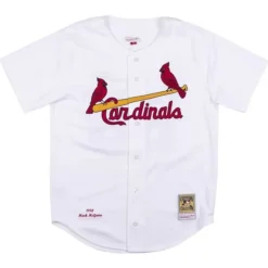 Jerseys Mitchell & Ness -Authentic Jersey St. Louis Cardinals 1998 Mark Mcgwire