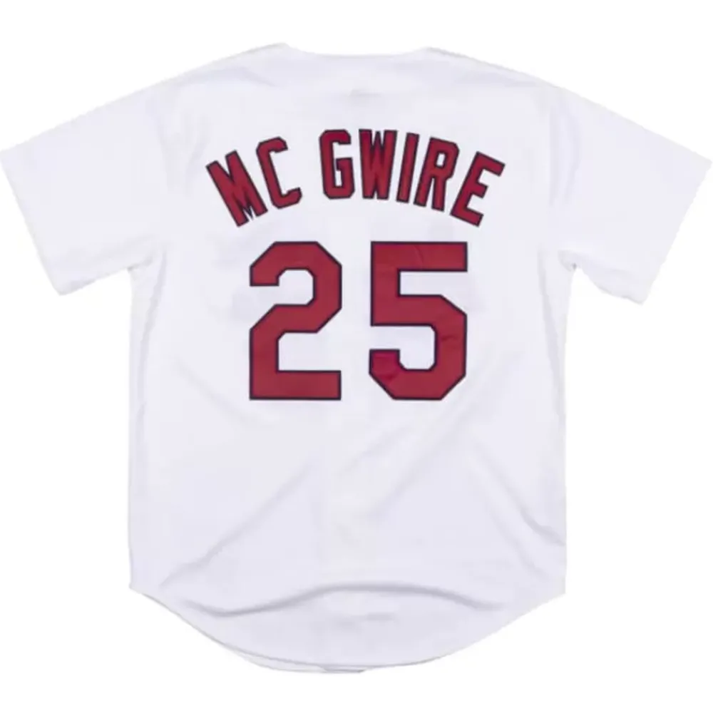 Jerseys Mitchell & Ness -Authentic Jersey St. Louis Cardinals 1998 Mark Mcgwire