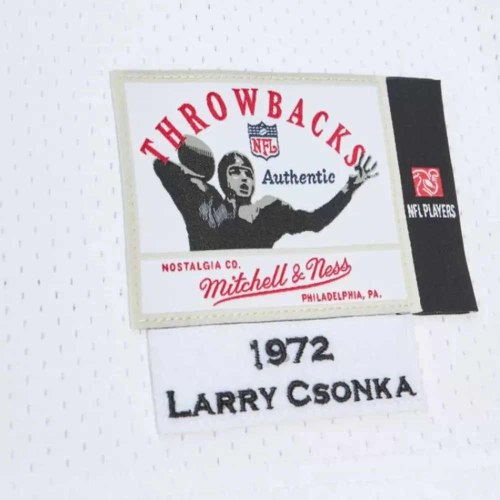 Jerseys Mitchell & Ness -Authentic Larry Csonka Miami Dolphins 1972 Jersey