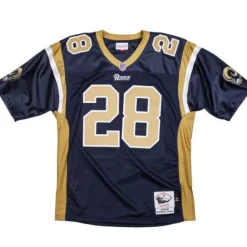 Jerseys Mitchell & Ness -Authentic Marshall Faulk St. Louis Rams Jersey