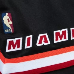 Shorts Mitchell & Ness -Authentic Miami Heat Dark Hwc 2013-14 Shorts