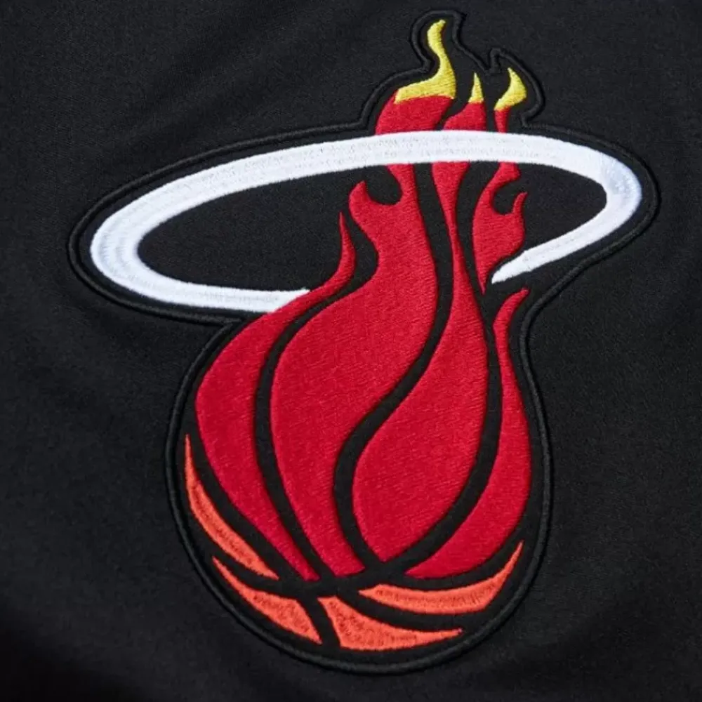 Shorts Mitchell & Ness -Authentic Miami Heat Dark Hwc 2013-14 Shorts