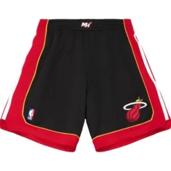 Apparel Mitchell & Ness Shorts-Authentic Miami Heat Road 2012-13 Shorts