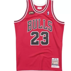 Jerseys Mitchell & Ness -Authentic Michael Jordan Chicago Bulls Road Finals 1997-98 Jersey