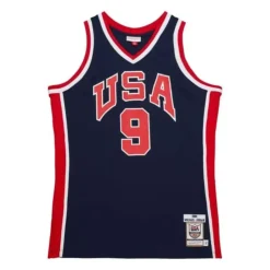 Jerseys Mitchell & Ness -Authentic Michael Jordan Team Usa Mens 1984 Jersey