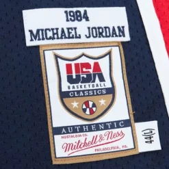 Jerseys Mitchell & Ness -Authentic Michael Jordan Team Usa Mens 1984 Jersey