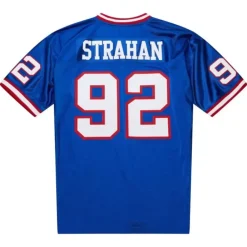 Jerseys Mitchell & Ness -Authentic Michael Strahan New York Giants Dark 1993 Jersey