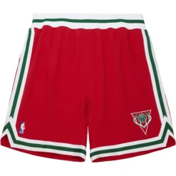 Apparel Mitchell & Ness Shorts-Authentic Milwaukee Bucks 2014-15 Shorts