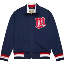 Apparel Mitchell & Ness Jackets & Outerwear-Authentic Minnesota Twins 1987 Bp Jersey