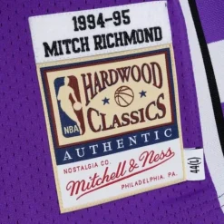 Jerseys Mitchell & Ness -Authentic Mitch Richmond Sacramento Kings 1994-95 Jersey