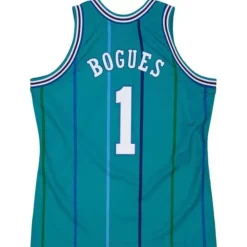 Jerseys Mitchell & Ness -Authentic Muggsy Bogues Charlotte Hornets Road 1992-93 Jersey