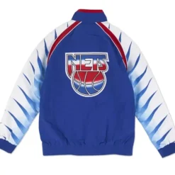 Apparel Mitchell & Ness Jackets & Outerwear-Authentic New Jersey Nets 1993-94 Warm Up Jacket