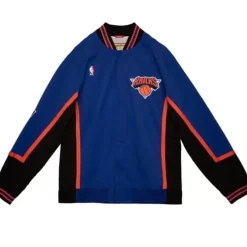 Apparel Mitchell & Ness Jackets & Outerwear-Authentic New York Knicks 1996-97 Warm Up Jacket