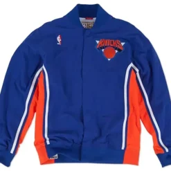 Apparel Mitchell & Ness Jackets & Outerwear-Authentic New York Knicks 1992-93 Warm Up Jacket