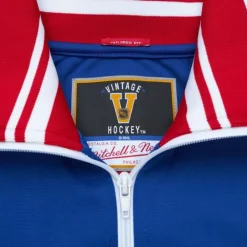 Apparel Mitchell & Ness Jackets & Outerwear-Authentic New York Rangers 1977 Warm Up Jacket