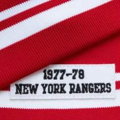 Apparel Mitchell & Ness Jackets & Outerwear-Authentic New York Rangers 1977 Warm Up Jacket