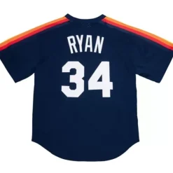 Jerseys Mitchell & Ness -Authentic Nolan Ryan Houston Astros 1988 Pullover Jersey
