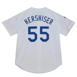 Jerseys Mitchell & Ness -Authentic Orel Hershiser Los Angeles Dodgers Home 1988 Jersey
