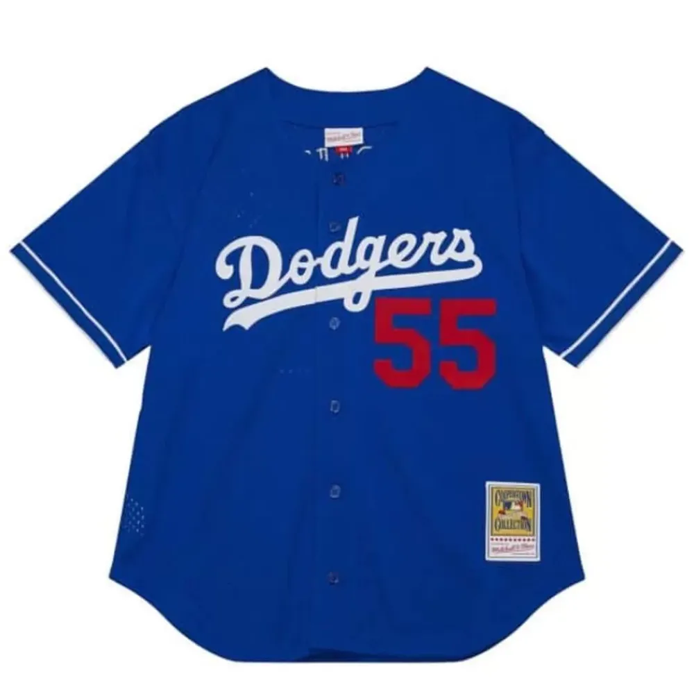 Jerseys Mitchell & Ness -Authentic Orel Hershiser Los Angeles Dodgers 2000 Bp Jersey
