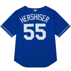 Jerseys Mitchell & Ness -Authentic Orel Hershiser Los Angeles Dodgers 2000 Bp Jersey