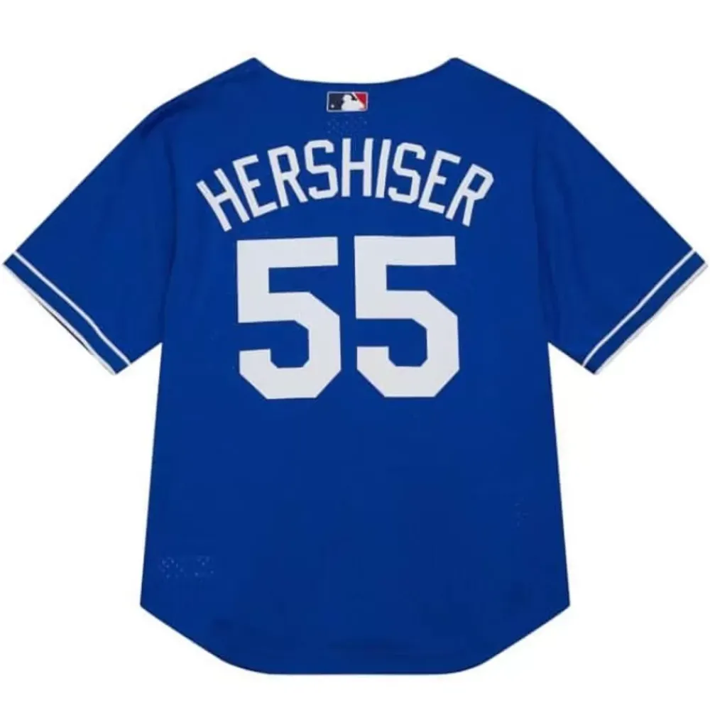 Jerseys Mitchell & Ness -Authentic Orel Hershiser Los Angeles Dodgers 2000 Bp Jersey
