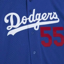 Jerseys Mitchell & Ness -Authentic Orel Hershiser Los Angeles Dodgers 2000 Bp Jersey