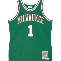 Jerseys Mitchell & Ness -Authentic Oscar Robertson Milwaukee Bucks 1970-71 Jersey