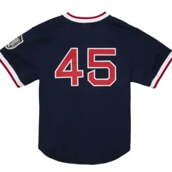 Jerseys Mitchell & Ness -Authentic Pedro Martinez Boston Red Sox 1999 Bp Pullover Jersey