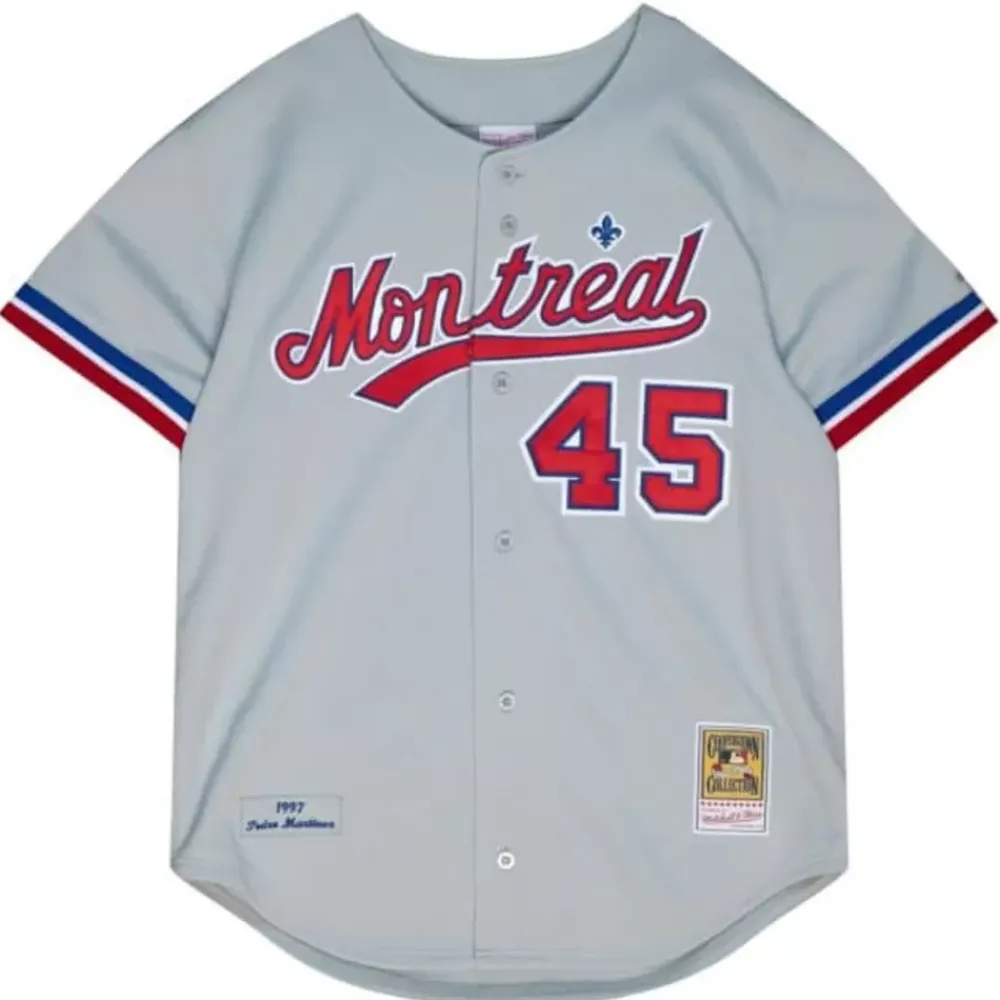 Jerseys Mitchell & Ness -Authentic Pedro Martinez Montreal Expos 1997 Jersey