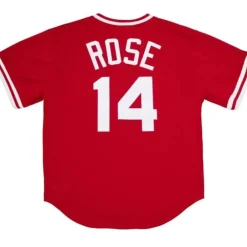 Jerseys Mitchell & Ness -Authentic Pete Rose Cincinnati Reds 1984 Pullover Jersey