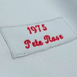 Jerseys Mitchell & Ness -Authentic Pete Rose Cincinnati Reds Road 1975 Jersey
