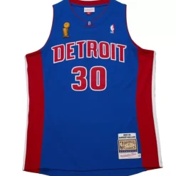 Jerseys Mitchell & Ness -Authentic Rasheed Wallace Detroit Pistons Dark Finals 2004 Jersey