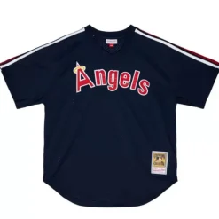 Jerseys Mitchell & Ness -Authentic Reggie Jackson California Angels 1984 Pullover Jersey