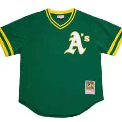 Jerseys Mitchell & Ness -Authentic Reggie Jackson Oakland Athletics 1987 Pullover Jersey