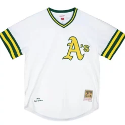 Jerseys Mitchell & Ness -Authentic Reggie Jackson Oakland Athletics 1972 Jersey