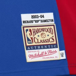 Jerseys Mitchell & Ness -Authentic Richard Hamilton Detroit Pistons Dark Finals 2004 Jersey