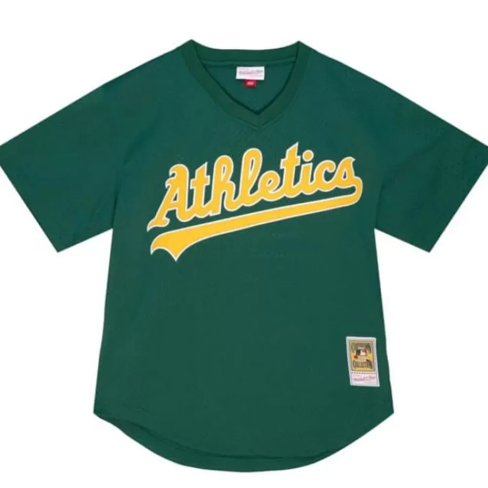 Jerseys Mitchell & Ness -Authentic Rickey Henderson Oakland Athletics 1998 Pullover Jersey