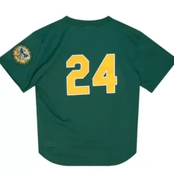 Jerseys Mitchell & Ness -Authentic Rickey Henderson Oakland Athletics 1998 Pullover Jersey