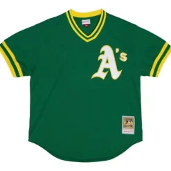 Jerseys Mitchell & Ness -Authentic Rickey Henderson Oakland Athletics 1991 Pullover Jersey