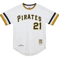 Jerseys Mitchell & Ness -Authentic Roberto Clemente Pittsburgh Pirates Home 1971 Jersey