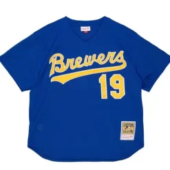 Jerseys Mitchell & Ness -Authentic Robin Yount Milwaukee Brewers 1991 Pullover Jersey