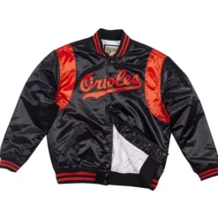 Apparel Mitchell & Ness Jackets & Outerwear-Authentic Satin Jacket Baltimore Orioles 1970