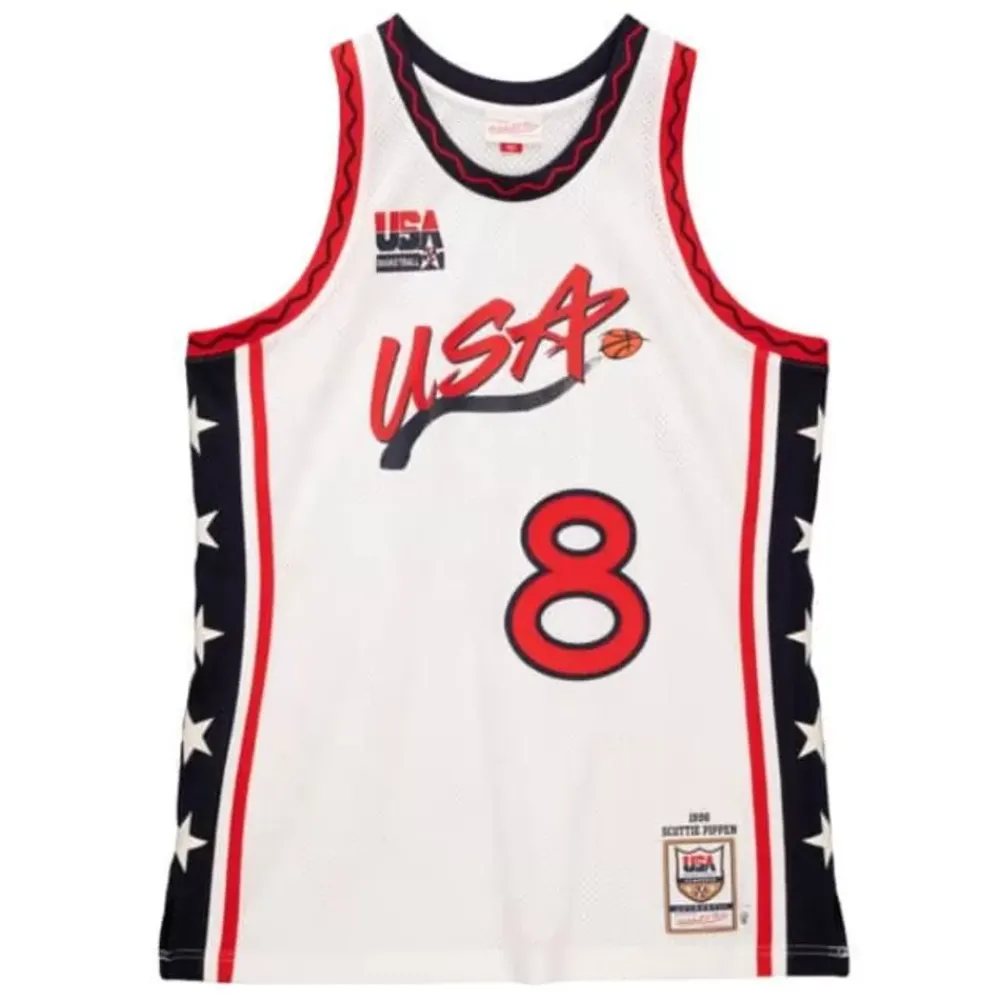 Jerseys Mitchell & Ness -Authentic Scottie Pippen Team Usa Mens 1996-97 Jersey