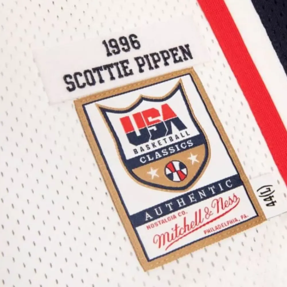 Jerseys Mitchell & Ness -Authentic Scottie Pippen Team Usa Mens 1996-97 Jersey
