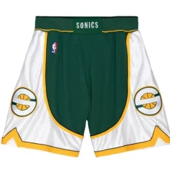 Shorts Mitchell & Ness -Authentic Seattle Supersonics Road 2007-08 Shorts